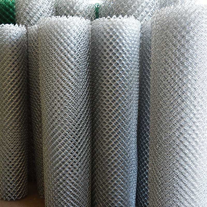 malla eslabonada galvanizada