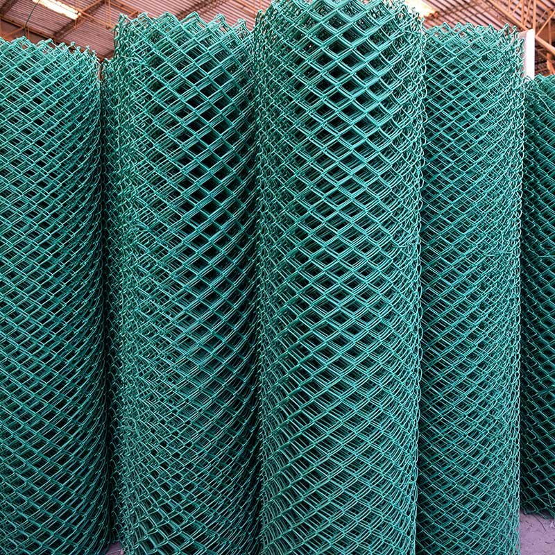 malla eslabonada recubierta de PVC